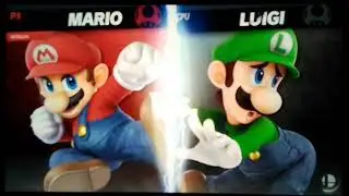 Super Smash Bros. Ultimate - Mario VS Luigi - Introduction