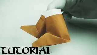 Easy Origami Boots Tutorial