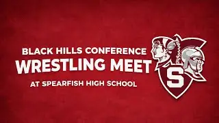 Black Hills Conference Wrestling Tournament at Spearfish High School (Boys & Girls)