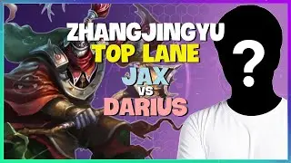 ZhangJingyu Shows How To PERFECT Jax | Challenger Rank 1 Top Lane (Engsub)