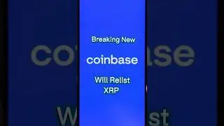 Coinbase, Kraken, and Bitstamp announced that they would reinstate #xrp #crypto #xrpcrypto