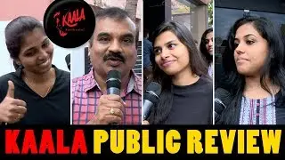 Kaala FDFS Public Review | Rajinikanth | Pa Ranjith - Cineulagam