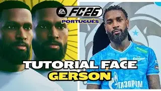 EaFc26 | TUTORIAL FACE GERSON PRO CLUBS/CARREIRA
