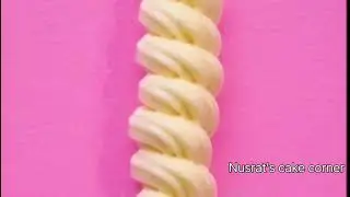 Bina Nozzle Cake Decoration Ideas | Easy Piping Hack for Beginners.