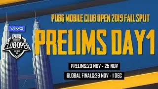 [Thai] PMCO Global Prelims Day 1 | Vivo | Fall Split | PUBG MOBILE CLUB OPEN 2019