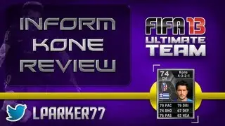 Fifa 13 Ultimate Team - Inform Kone Player Review