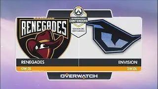 Detroit Renegades vs EnVision (Part 2) | OW Contenders Season One: North America