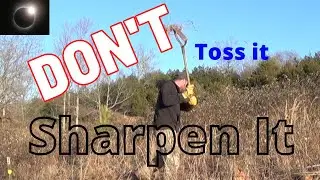 Sharpening a Sling Blade, Ditch Witch, Yo-Yo, Weed Slinger Etc.
