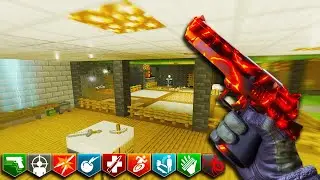 A HUGE MINECRAFT BASE in CALL OF DUTY ZOMBIES mode ⛏️ | Custom Zombie #776