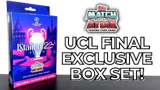 EXCLUSIVE FINALIST CARDS! TOPPS MATCH ATTAX 2022/2023 | UCL FINAL LIMITED EDITION BOX SET OPENING!