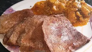 Ragi Dosa (Mandia Dosa) recipe 🌮🌮