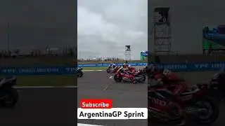 #argentinagp sprint race start