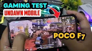 UNDAWN MOBILE MAX SETTINGS TEST POCO F7