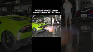 2000HP TT HURACAN‼️💥 #lamborghini #lambo #lamborghiniaventador #supercars #twinturbo #v10