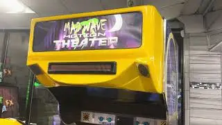 Triotech 2000 Mad wave motion theater arcade at fun World￼￼