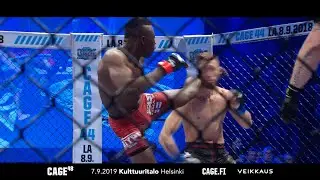 CAGE 48 MMA in Helsinki 7.9.2019