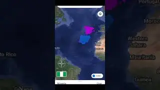 Spain vs Nigeria | Country Map Comparison 🌍 | Geography Facts & Population 2025