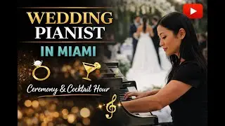 Live Pianist for Weddings & Events | Miami Musicians for Events