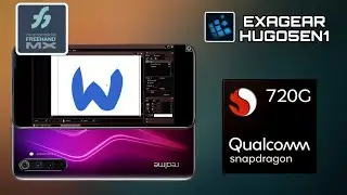 Macromedia Freehand en android exagear Hugo5en1/Snapdragon 720g/ programa de Windows