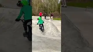 Taking the mini rocker out for a spin! 🤙 #shorts #bmx #tricks
