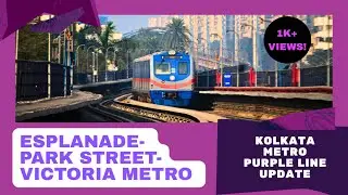 Esplanade- Park Street- Victoria Memorial Metro Joka- Esplanade Kolkata Metro Purple Line Update