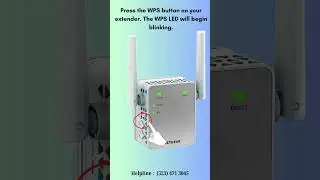 How to setup Netgear EX6170 Wifi Extender using WPS push button