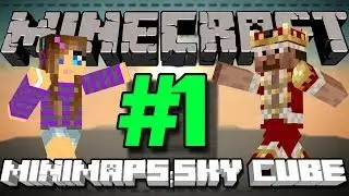 [ВЫЖИВАНИЕ С МАШЕЙ НА КАРТЕ SKY CUBE] ЧАСТЬ 1