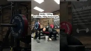 464lb bench as a natural 93kg lifter