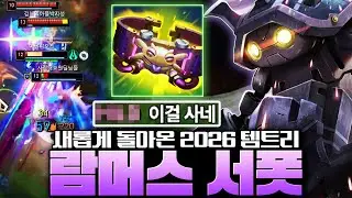 람머스 서폿+가시갑옷+안전벨트=