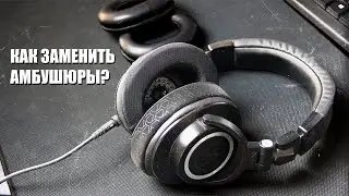 How to Replace Ear Pads on Headphones | Using Audio-Technica ATH-M50x as an Example