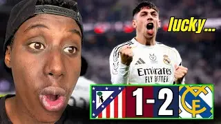 EL CLASICO FINAL!! Real Madrid BEAT Atletico 2-1 & ADVANCE | Valverde BANGER! | REACTION