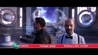 Thank God movie promo  upcoming New World television premiere | TV Par Phali Baar | #zeecinema