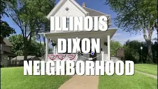 Scooter Tour Dixon Illinois Ronald Reagan's Childhood Home and Town Business District + Water Front