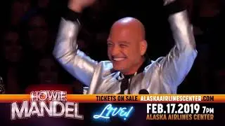 HOWIE MANDEL - Alaska Airlines Center Feb. 17, 2019
