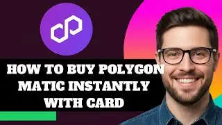 NEW! How to Buy Polygon MATIC Instantly With Card in 2025!