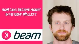 How can I receive money in my Beam wallet?