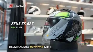Helm Menawan dengan Fitting yang Nyaman | Zeus ZS627 BM4 Silver