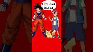If Dragon Ball characters met Pok&eacute;mon characters#shorts