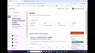 Eventbrite API for on site badge printing