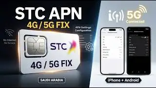 STC  APN Settings (Saudi Arabia) for iPhone & Android -  3G 4G 5G Internet Access Point Name