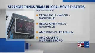 Stranger Things finale showing in local movie theaters