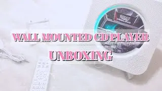 UNBOXING Wall Mounted CD Player (Shopee Finds)