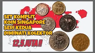 SET KOMPLIT INCAR KOLEKTOR | The Singapore Second Series Coins
