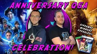 Lunar Squadron 1 Year Anniversary Q&A and LEGO Star Wars: The Skywalker Saga GIVEAWAY!