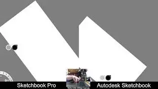 Sketchbook Pro 8.8.36 vs Autodesk Sketchbook 8.7.1 Touch Responsiveness