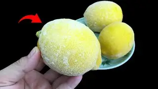 Лайфхаки с замороженным лимоном, которые СПАСУТ ваше лето!