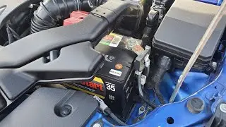 How to: Remove a Battery from a 2012 Mitsubishi Lancer
