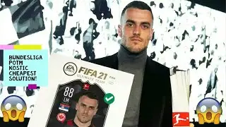 OMG..😱 BUNDESLIGA POTM 88 FILIP KOSTIC SBC - (CHEAPEST SOLUTION) FIFA 21 ULTIMATE TEAM! EASY FODDER!