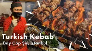 Amazing turkish kebab | Bay Çöp Şiş, Istanbul Turkey