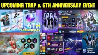 TRAP HIPHOP EVENT FREE FIRE | 6TH ANNIVERSARY FREE REWARDS | TRAP EVENT FREE FIRE | 6TH ANNIVERSARY